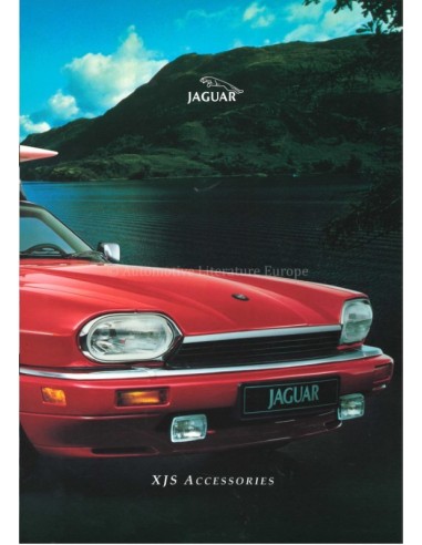 1993 JAGUAR XJS ACCESSOIRES BROCHURE ENGELS