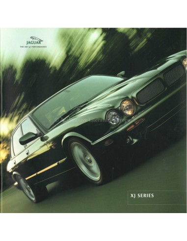 2001 JAGUAR XJ BROCHURE DUTCH