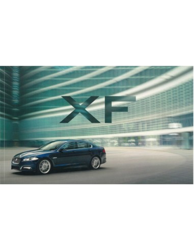 2012 JAGUAR XF BROCHURE NEDERLANDS