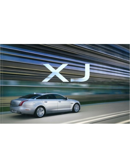 2013 JAGUAR XJ BROCHURE NEDERLANDS