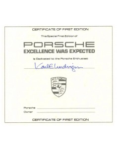PORSCHE EXCELLENCE WAS EXPECTED - KARL LUDVIGSEN - BOOK 2