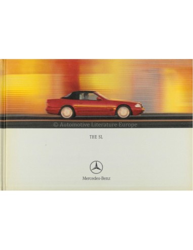 2000 MERCEDES BENZ SL HARDBACK BROCHURE ENGLISH