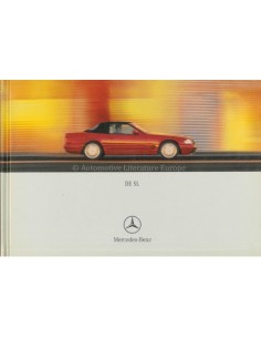 2000 MERCEDES BENZ SL HARDCOVER BROCHURE NEDERLANDS