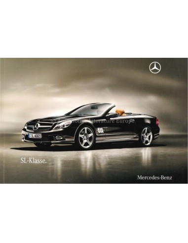 2010 MERCEDES BENZ SL BROCHURE GERMAN