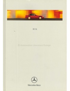 1999 MERCEDES BENZ SL HARDCOVER BROCHURE NEDERLANDS