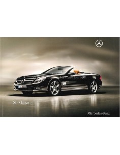 2010 MERCEDES BENZ SL PROSPEKT DEUTSCH