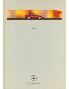 1999 MERCEDES BENZ SL HARDCOVER BROCHURE DUITS