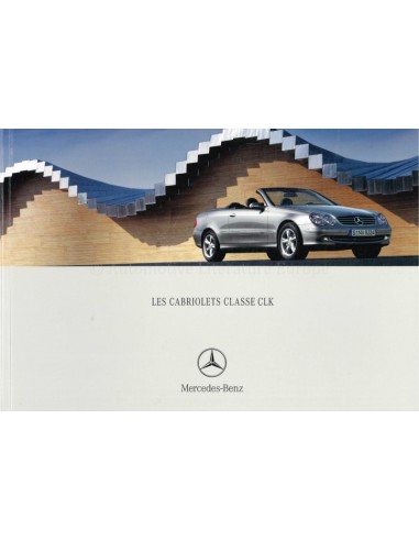 2003 MERCEDES BENZ CLK CABRIO BROCHURE FRANS
