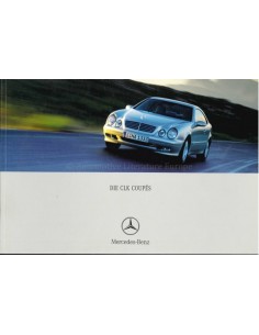2000 MERCEDES BENZ CLK COUPÉ BROCHURE DUITS