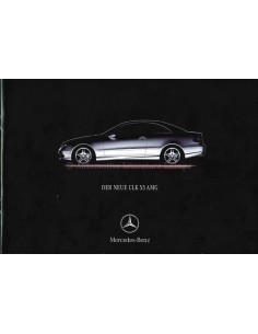 2002 MERCEDES BENZ CLK AMG BROCHURE GERMAN
