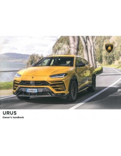 2019 LAMBORGHINI URUS BETRIEBSANLEITUNG ENGLISCH