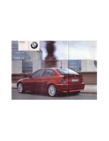 2002 BMW 3 SERIE COMPACT INSTRUCTIEBOEKJE NEDERLANDS