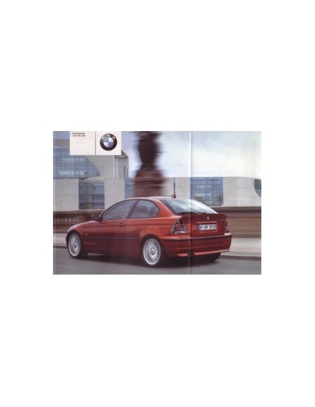 2002 BMW 3 SERIE COMPACT INSTRUCTIEBOEKJE NEDERLANDS