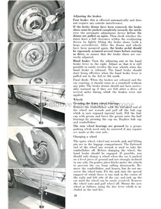 1957 MERCEDES BENZ SL ROADSTER BETRIEBSANLEITUNG ENGLISCH 2