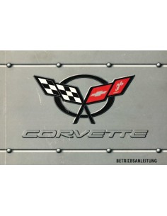 1998 CHEVROLET CORVETTE OWNERS MANUAL GERMAN