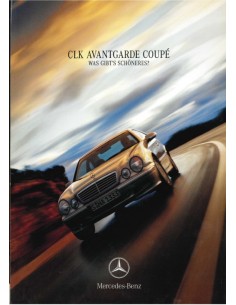 1999 MERCEDES BENZ CLK COUPÉ AND CONVERTIBLE BROCHURE GERMAN 2