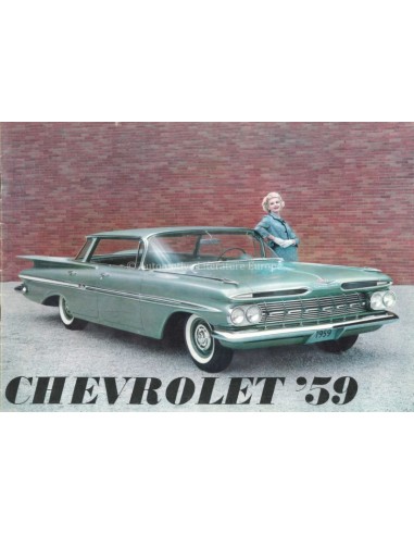 1959 CHEVROLET RANGE BROCHURE ENGLISH (US)