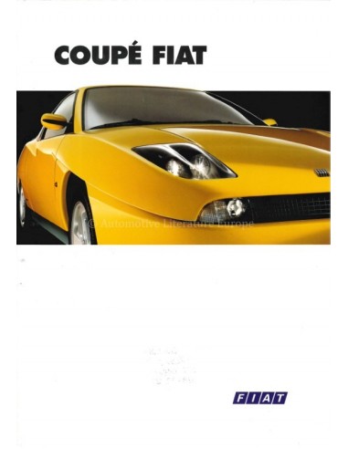 1994 FIAT COUPE BROCHURE DUTCH