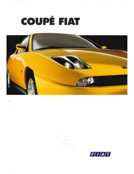 1994 FIAT COUPE BROCHURE NEDERLANDS