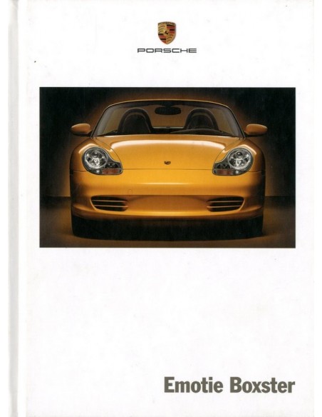2004 PORSCHE BOXSTER S HARDCOVER BROCHURE DUITS