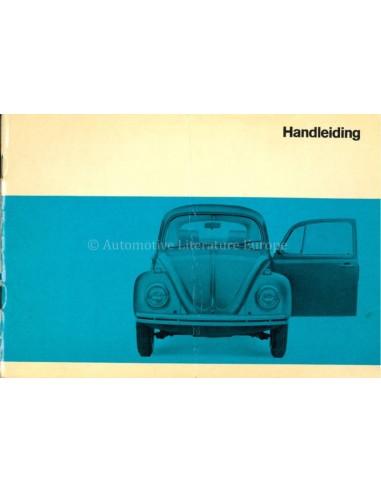 1969 VOLKSWAGEN KEVER 1200 1300 1500 INSTRUCTIEBOEK NEDERLANDS