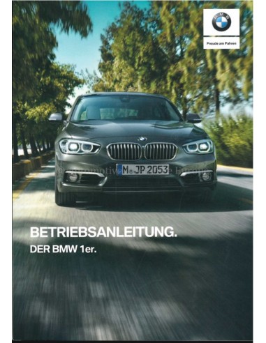 2019 BMW 1ER BETRIEBSANLEITUNG DEUTSCH