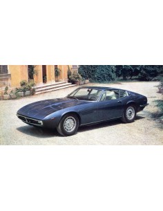 1969 MASERATI GHIBLI BROCHURE 'SCHAARS' 2