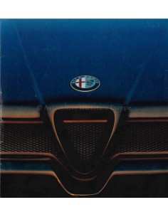 1993 ALFA ROMEO RZ ZAGATO BROCHURE ITALIAN