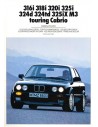 1989 BMW 3 SERIE KLEUREN EN BEKLEDING BROCHURE