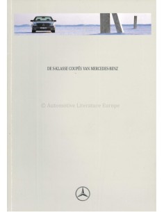 1994 MERCEDES BENZ S KLASSE COUPE BROCHURE NEDERLANDS