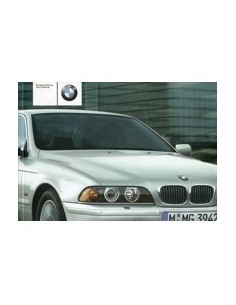 2002 BMW 5 SERIE INSTRUCTIEBOEKJE DUITS