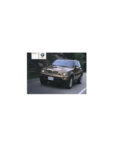 2004 BMW X5 INSTRUCTIEBOEKJE FRANS