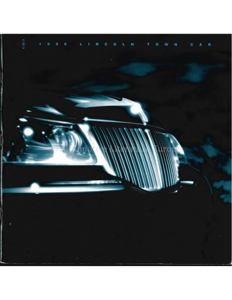 1999 LINCOLN TOWN CAR BROCHURE ENGELS (USA)