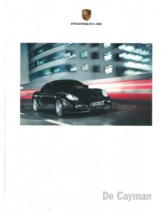 2011 PORSCHE CAYMAN S HARDCOVER PROSPEKT NIEDERLÄNDISCH