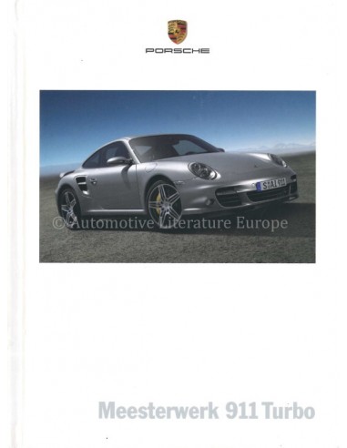 2006 PORSCHE 911 TURBO HARDCOVER BROCHURE NEDERLANDS