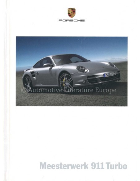 2006 PORSCHE 911 TURBO HARDCOVER BROCHURE NEDERLANDS