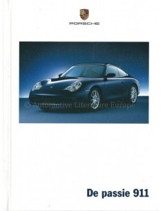 2002 PORSCHE 911 CARRERA & TARGA HARDCOVER BROCHURE NEDERLANDS
