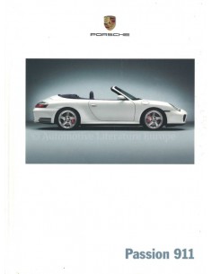 2004 PORSCHE 911 CARRERA HARDBACK BROCHURE FRENCH