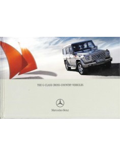 2005 MERCEDES BENZ G KLASSE HARDCOVER BROCHURE ENGELS