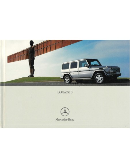 2004 MERCEDES BENZ G KLASSE HARDCOVER BROCHURE FRANS