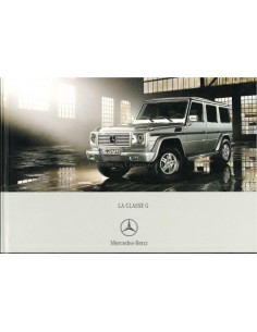 2006 MERCEDES BENZ G KLASSE HARDCOVER PROSPEKT FRANZÖSISCH