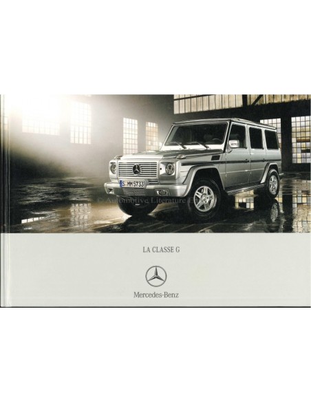 2006 MERCEDES BENZ G KLASSE HARDCOVER PROSPEKT FRANZÖSISCH
