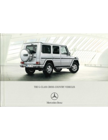 2007 MERCEDES BENZ G KLASSE HARDCOVER BROCHURE ENGELS