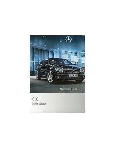 2009 MERCEDES BENZ CLC KLASSE INSTRUCTIEBOEKJE TURKS