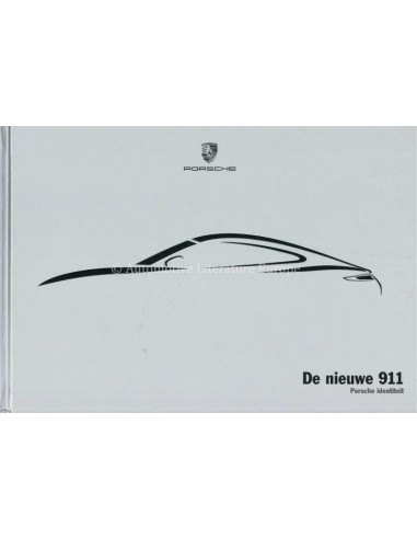 2012 PORSCHE 911 HARDBACK BROCHURE DUTCH