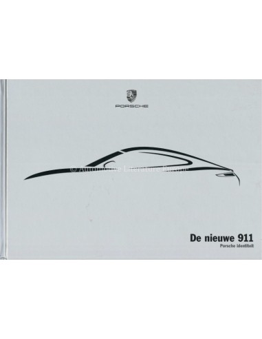 2012 PORSCHE 911 HARDCOVER PROSPEKT...