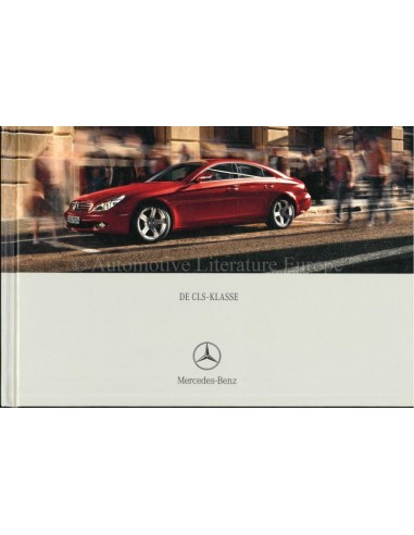 2004 MERCEDES BENZ CLS BROCHURE HARDCOVER DUTCH