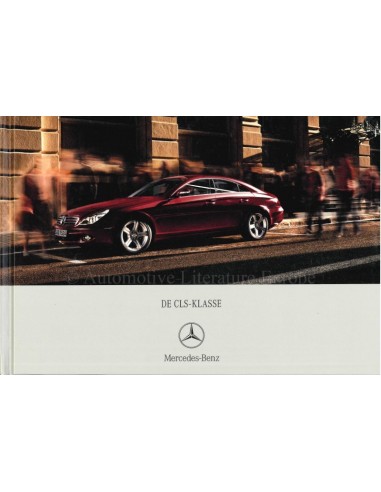 2007 MERCEDES BENZ CLS BROCHURE HARDCOVER DUTCH