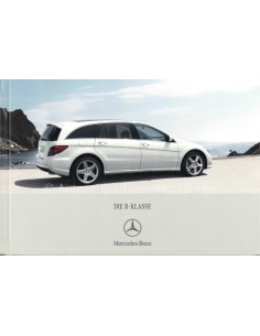 2007 MERCEDES BENZ R-CLASS BROCHURE HARDCOVER GERMAN