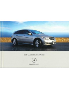 2006 MERCEDES BENZ R-CLASS TOURER BROCHURE HARDCOVER DUTCH